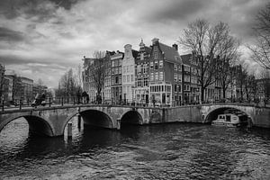 Een koude dag op de keizersgracht Amsterdam von Ronald Huiberse