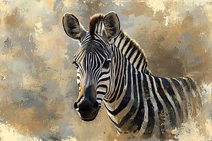 Elegantes Zebra