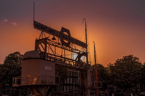 Historische Scheepslift in Dordrecht
