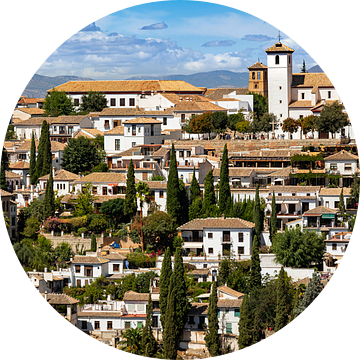 Oude binnenstad van Granada, Spanje van ViaMapia