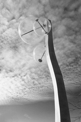 Kunstzinnige lantaarnpaal