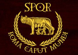 SPQR Roma Caput Mundi van Pixelbull Design