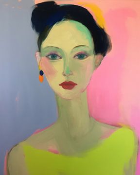 Abstrait moderne "Color me neon&quot ; sur Carla Van Iersel