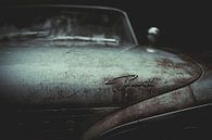 Bonnet of a Plymouth Vintage Oldtimer Car by Art By Dominic thumbnail