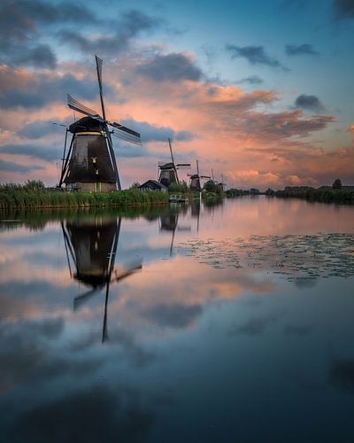 molens op de kinderdijk