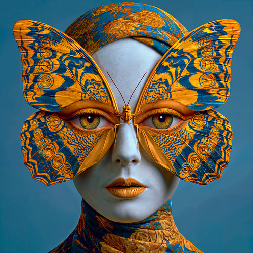 Butterfly Look by Harry Hadders Design