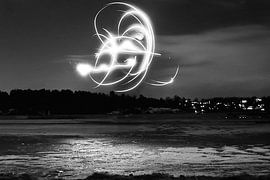 Analoge foto waarbij gespeeld wordt met licht by Dineke van der Ploeg