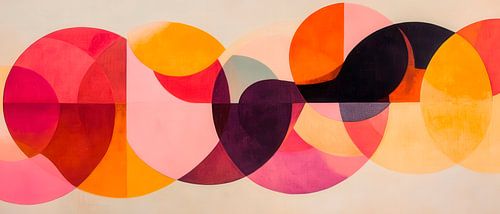 Kleurrijke geometrische vormen - Abstract