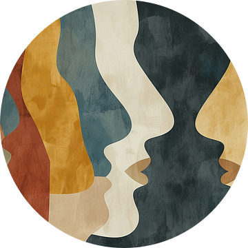 Modern Abstract van Blikvanger Schilderijen