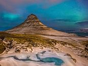 nuit à Kirkjufell, Grundarfjörður, péninsule de Snaefellsnes, Islande * nuit à la montagne de Kirkju par Denis Feiner Aperçu