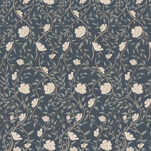 Flower bouquet - Blue