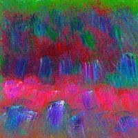 EH PAINTING ART 1989 #0390 Bloemenveld Levendigheid