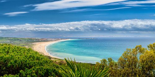 Baai van Tarifa in Andalusië / Spanje