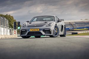 Porsche Cayman GT4RS auf der Rennstrecke Assen - Autovisie Supertest