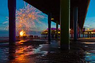 Vuurwerk op de zee bij Scheveningen Pier  par Dexter Reijsmeijer Aperçu