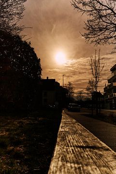 Abendstimmung in Bünde IV von Momentaufnahme | Marius Ahlers