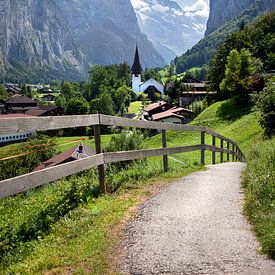 Lauterbrunnen, Zwitserland van Fotografie Egmond