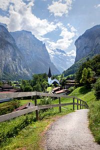 Lauterbrunnen in der Schweiz.