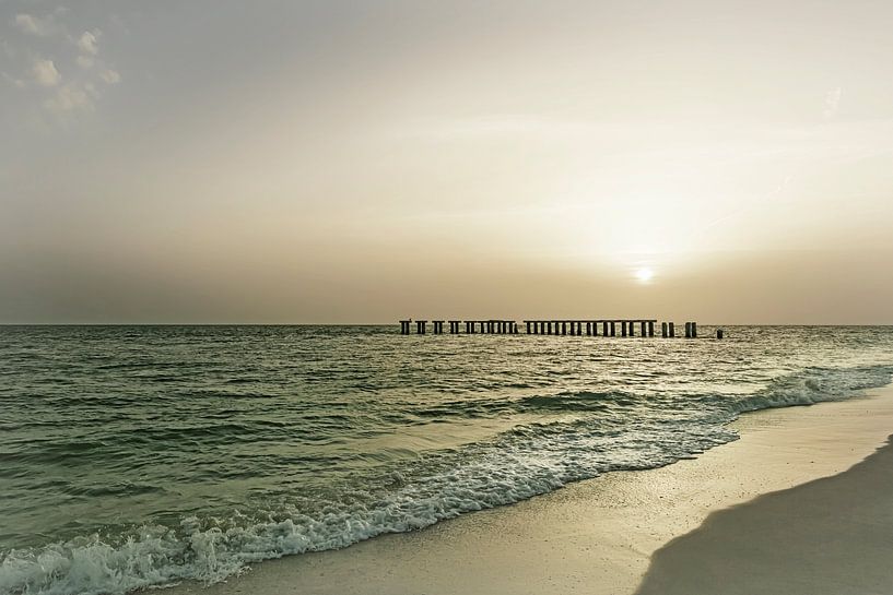 Gasparilla Island Sunset | Vintage by Melanie Viola