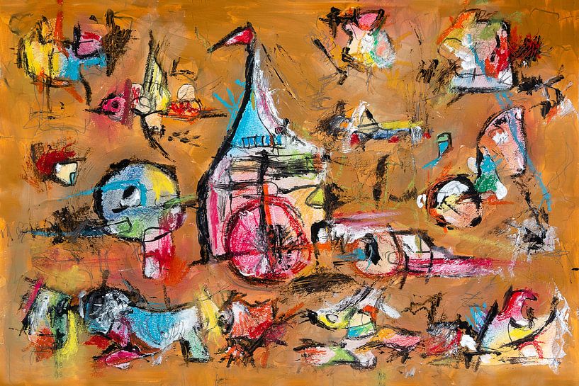 Le cirque par Lida Bruinen