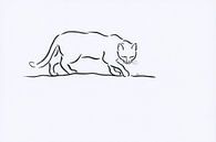 Balancierende Katze von Karen Kaspar Miniaturansicht