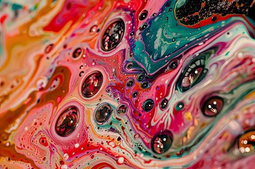 Digitaal abstract beeld