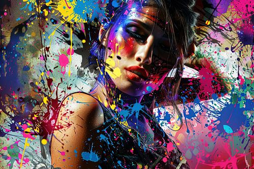 Digitaal abstracte kunst