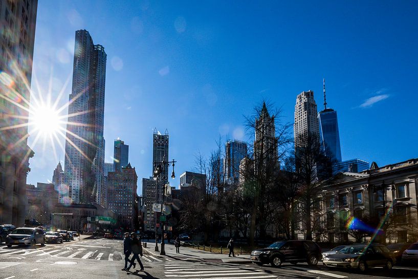 Foley Square in New York by Eric van Nieuwland