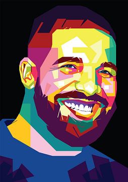 Drake pop art van amex Dares