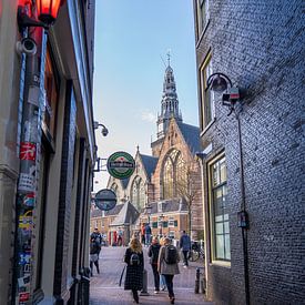 Vue de la vieille église d'Amsterdam sur StePix