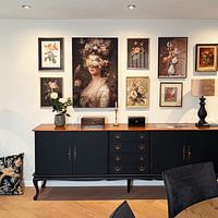 Klantfoto: Bloom Blind van Bloemen Studio, als ArtFrame