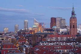Die Skyline von Den Haag II von Bart van Hoek