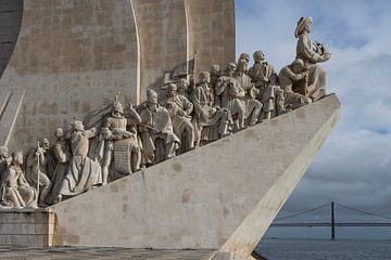 Monument ontdekkingsreizigers Lissabon van Sander Groenendijk