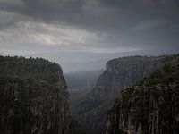 The peaks of the Tazi canyon in Turkey