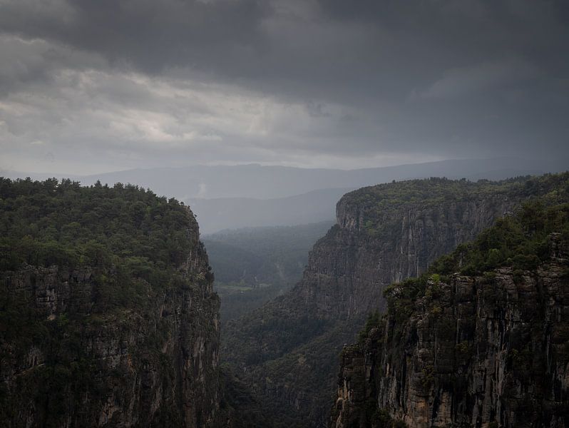 The peaks of the Tazi canyon in Turkey by Captured Created by Cathleen