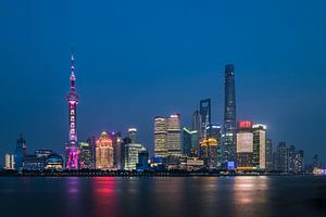 Blue hour @ The Bund