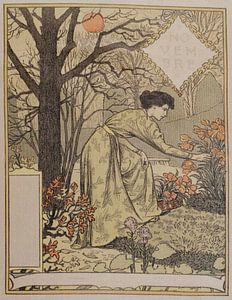 November (1896-1898) von Eugène Grasset