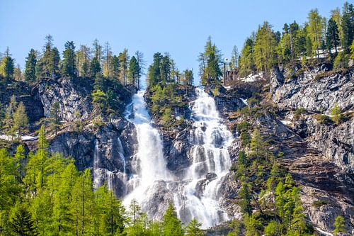 Der doppelte Wasserfall vom Tappenkar