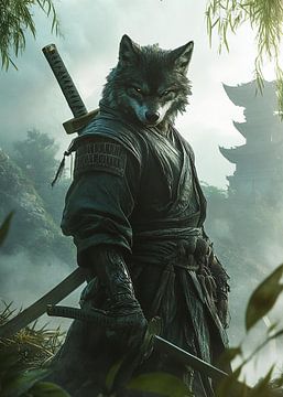 Kung Fu Wolf van FotoKonzepte