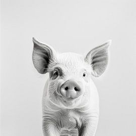 Schwein von Poster Art Shop