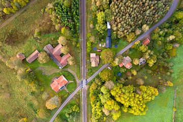 Luftbild Schweden von Jeroen Kleiberg