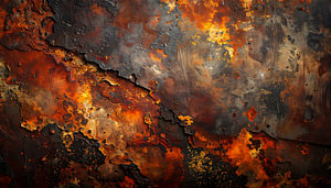 Hintergrund mit Rostmetall