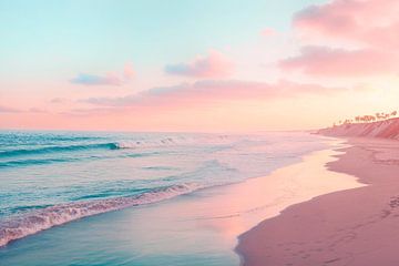 Pastel zonsondergang van Philippe HUGONNARD