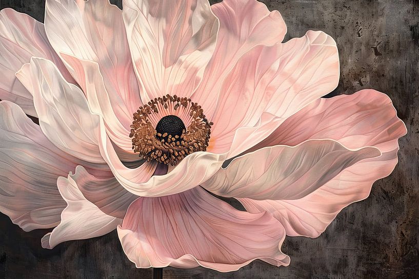 Cosmos Flower | Gently Floating on Serenity van Bloemen Studio