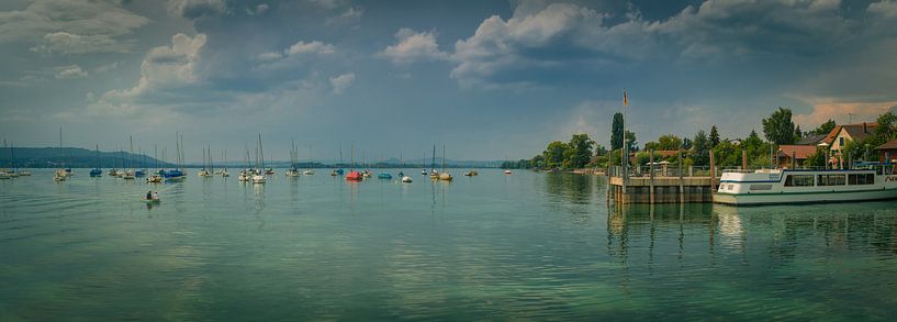 Panorama - Allensbach at Bodensee by Sabine Wagner