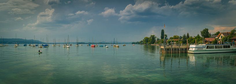 Panorama - Allensbach am Bodensee von Sabine Wagner