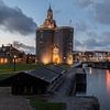 Schönes Enkhuizen am Abend von Meindert Marinus