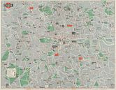 Carte des itinéraires généraux - Londres par Rebel Ontwerp Aperçu