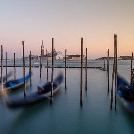 Venetië - Riva degli Schiavoni bij zonsopgang van t.ART