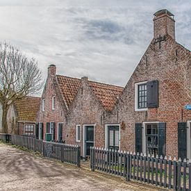 Dorpje in Friesland van Hans Dikken